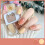 (11#) 2x Wasserbasierte Nagellack Easy Peel Off Hochglanz 04# 1