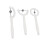 3x Tongue Tip Oefenset 304 RVS Kogels 1