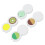 (Kiwi Fruit) Wasserbasierte Glitzer-Farbpalette Kiwi, 0,37oz 5