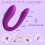 U-förmiger Vibrator für G-Punkt & Anus, Liebes-Ei 3