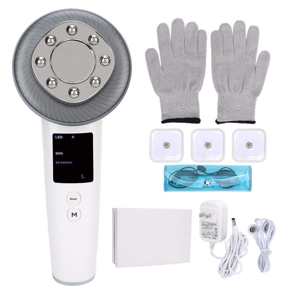 Blue/Red/Light (Us Plug) 7 In 1 Body Slimming Machine Rf Ems Us Plug
