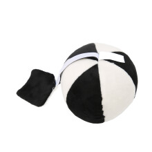 (Black and White Ball) Baby-Sichttraining Ball abwaschbar 0-12 Mon.