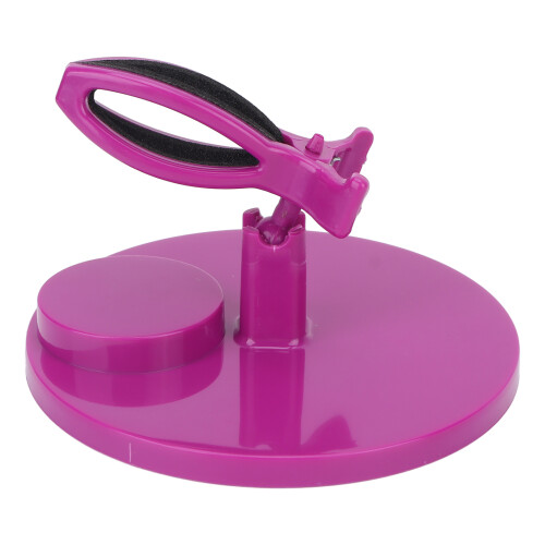 (Purple) Breiter Nagellack-Halter gegen Umfallen, Lila 2