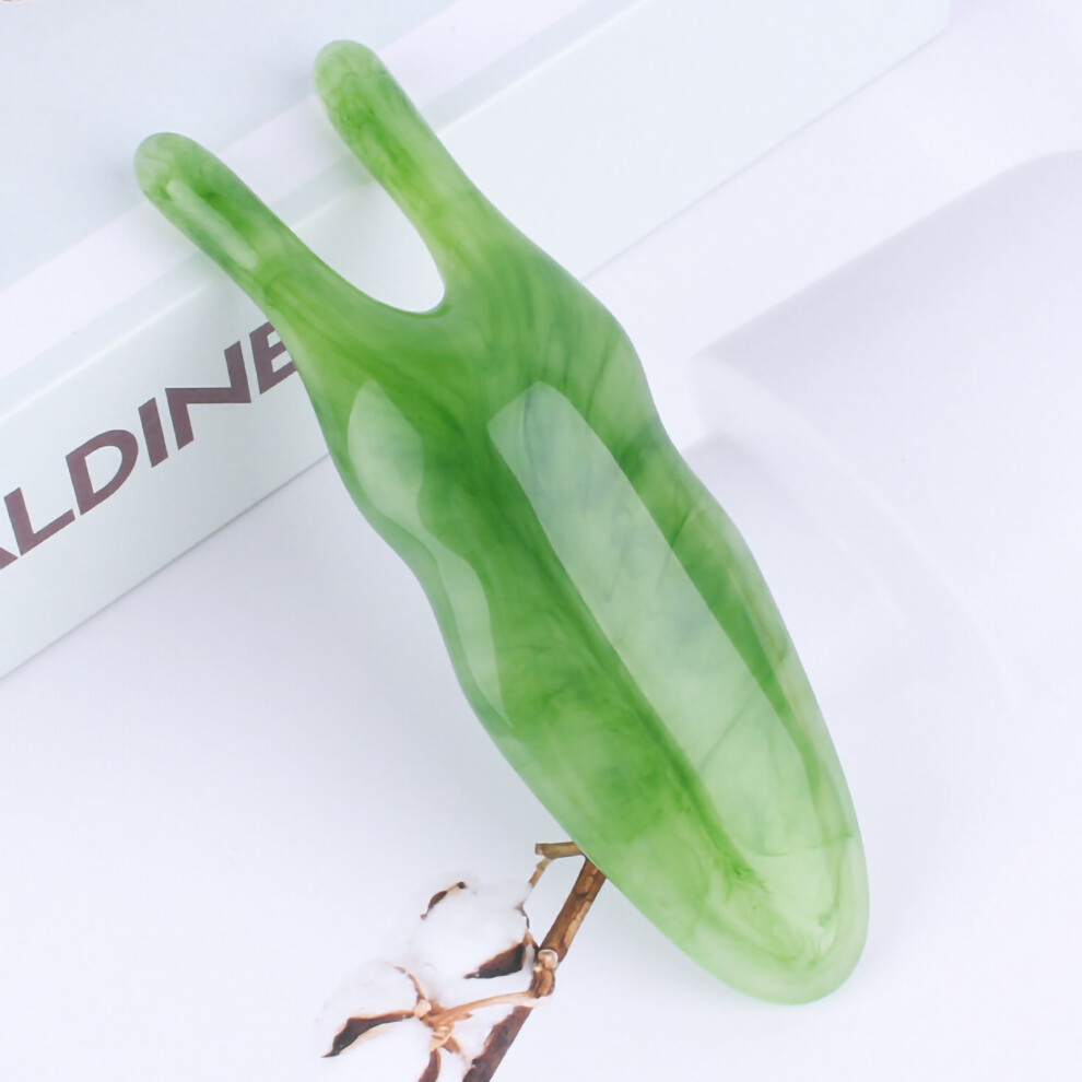 (Emerald Green) Nose Massager Resin Beeswax Eye Beauty Stick Emerald Green