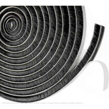 Sliding door brush seal, 9 mm (B) x 23 mm (D) x 6 M (L) Window seal for soundproofing door, insulating shutter (Grey)
