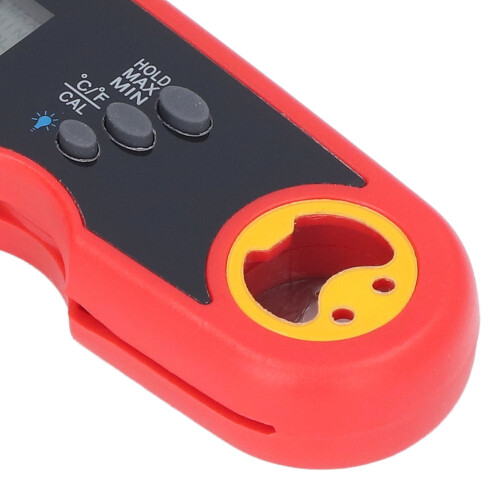 Faltbares Fleischthermometer 240 mAh Rot, 95 g 2