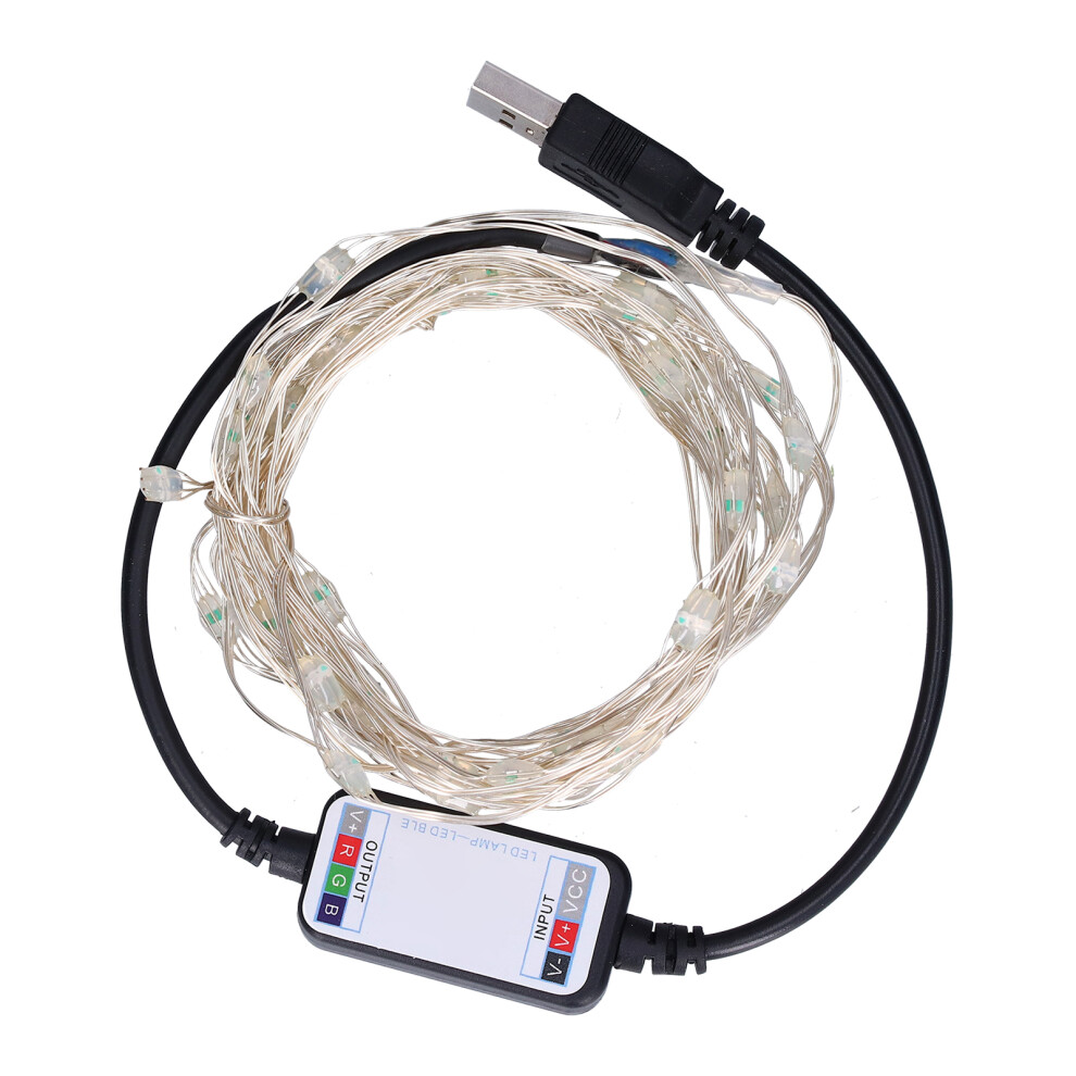 (5m 50 Lights) USB LED String Lights RGB Waterproof 5m 50 Lights-image-OPC-PMMGJXG-NEW