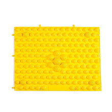 (Yellow) Akupressur-Massagepad Reflexologie Fußlaufplatte groß grün