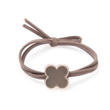 (Coffee) Elegantes Haargummi Rosa für Damen & Mädchen