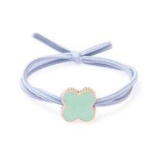 (Blue) Elegantes Haargummi Rosa für Damen & Mädchen