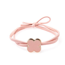 (Pink) Elegantes Haargummi Rosa für Damen & Mädchen