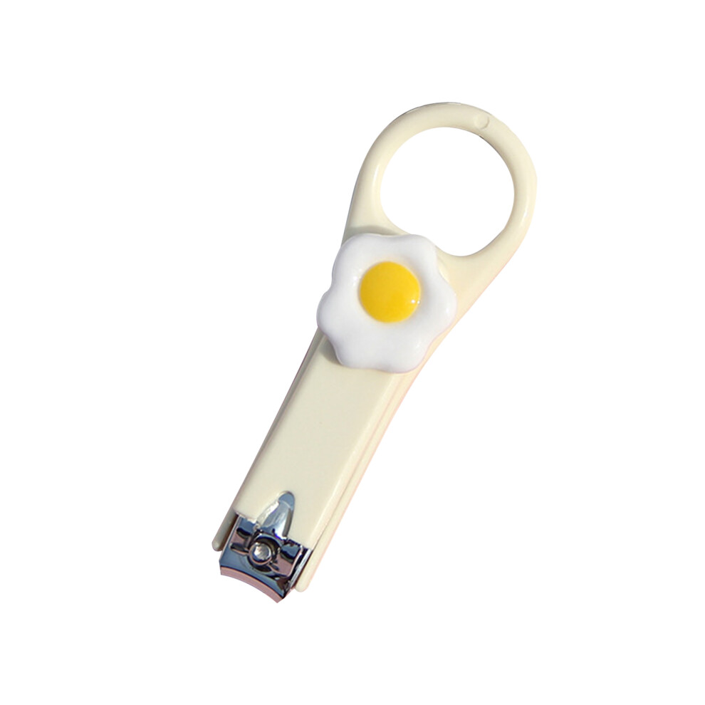 (Egg) Cartoon Nail Clipper Stainless Steel Fingernail Toenail Cutter