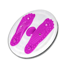 (Purple) Dreh-Hüftscheibe Fitness-Twist-Board Übung Grün