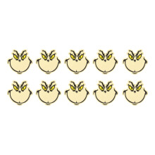 10st Cartoon Stickers Waterfles