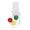 (Bright) Frontsicht-Fokus-String-Visionstherapie-Trainingstool 4