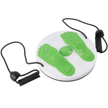 (Green) Twisting Waist Disc Shaping Rotating Board Fitness Equipment Home