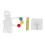 (Matte) Frontsicht-Fokus-String-Visionstherapie-Trainingstool 2