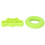 Fingertrainer Ring-Set O-Form 30lb/6,6lb Grün 4