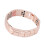 (Rose Gold) Magnetisch titanium armband roosgoud 5