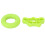 Fingertrainer Ring-Set O-Form 30lb/6,6lb Grün 5