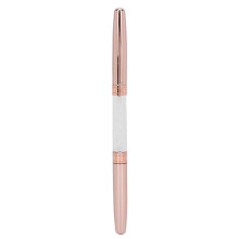 (White) Manuelle Microblading-Pen Doppelkopf Augenbraue