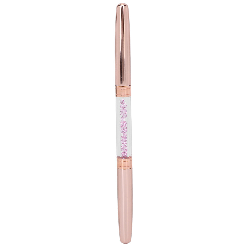 Purple (Purple) Manual Microblading Pen Double Head Lightweight Eyebrow Eyeliner