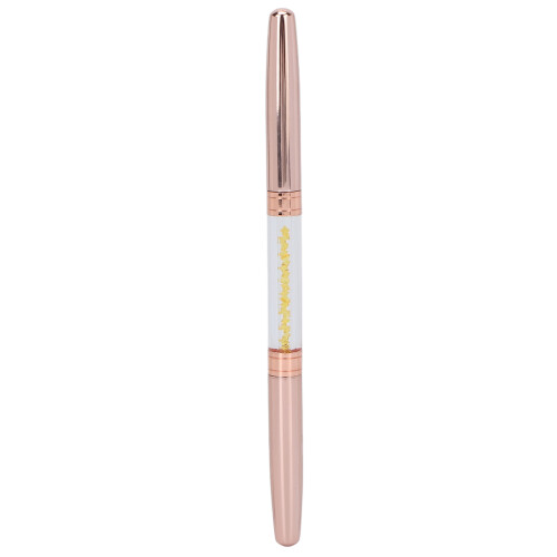 (Yellow) Manuelle Microblading-Pen Doppelkopf Augenbraue