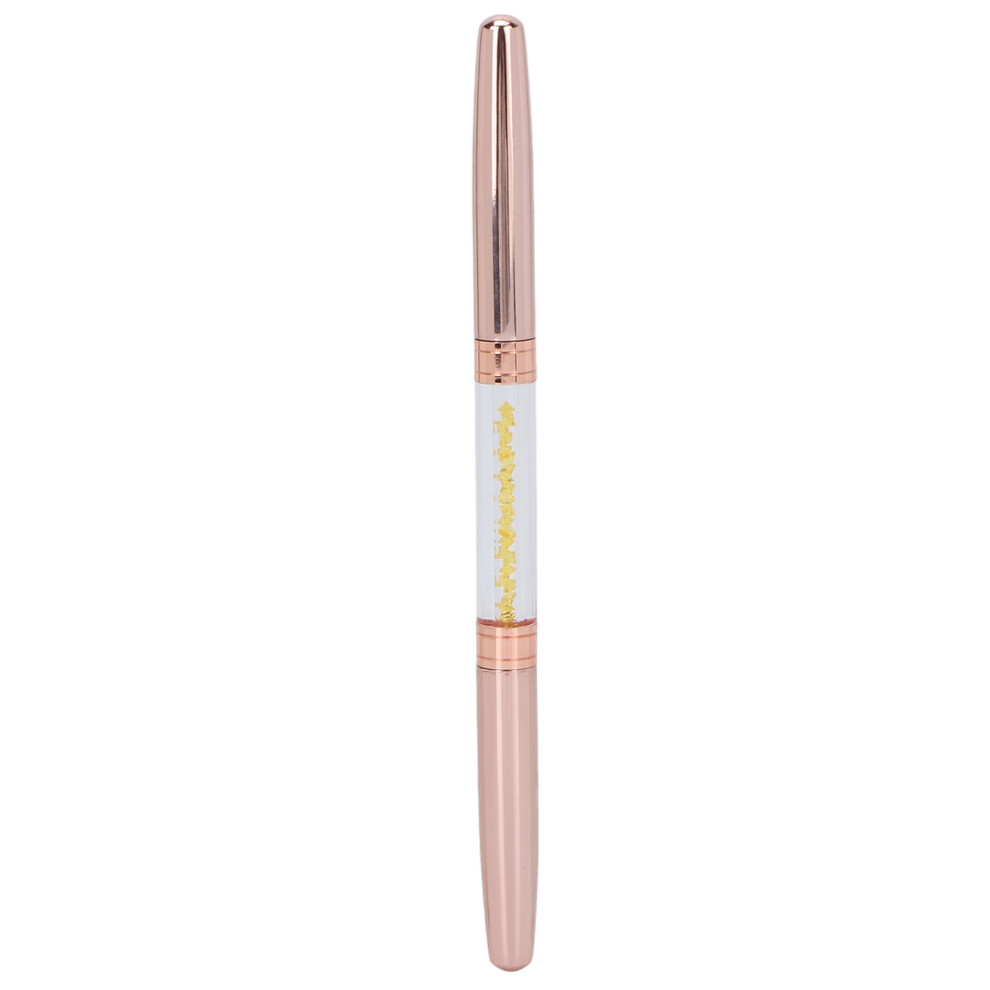 Yellow (Yellow) Manual Microblading Pen Double Head Lightweight Eyebrow Eyeliner
