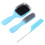(Blue Boxed) 3 Pcs Hair Comb Set 9 Rows Cut Comb Kit Blue Boxed 5