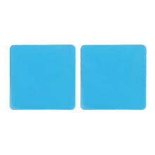 2pcs Gel Pad Brucia Grasso Quadrato