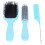 (Blue Boxed) 3 Pcs Hair Comb Set 9 Rows Cut Comb Kit Blue Boxed 4