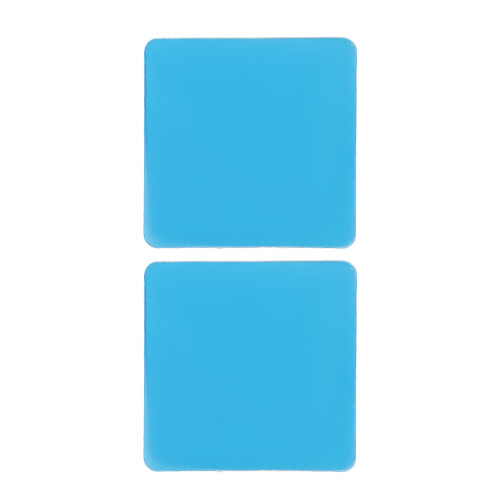 2pcs Gel Pad Brucia Grasso Quadrato 1