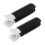 (Black) 2pcs Rose Red Hair Volume Roller Curler Clip Styling Tool 5