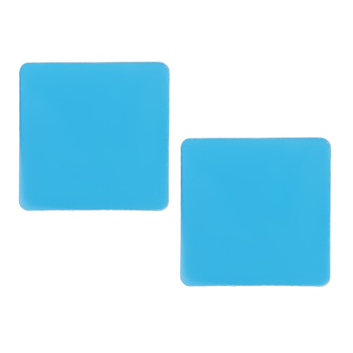 2pcs Gel Pad Brucia Grasso Quadrato 2