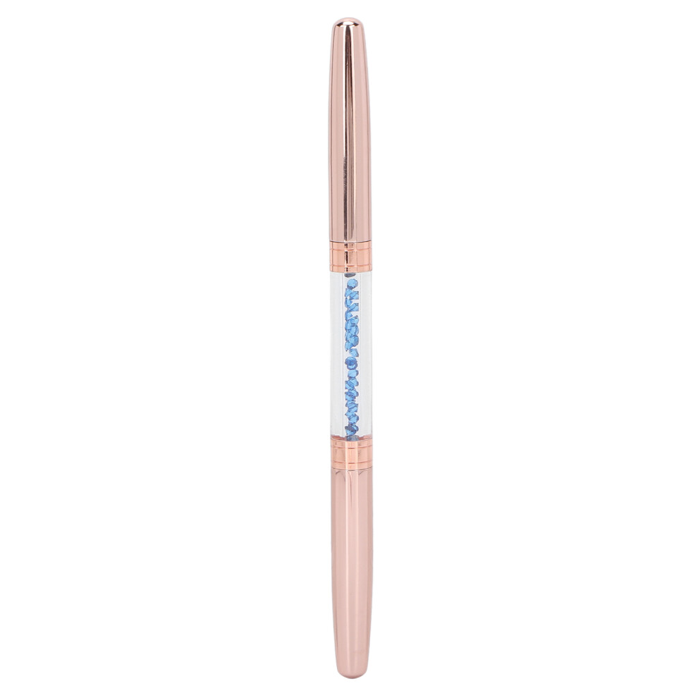 Blue (Blue) Manual Microblading Pen Double Head Lightweight Eyebrow Eyeliner