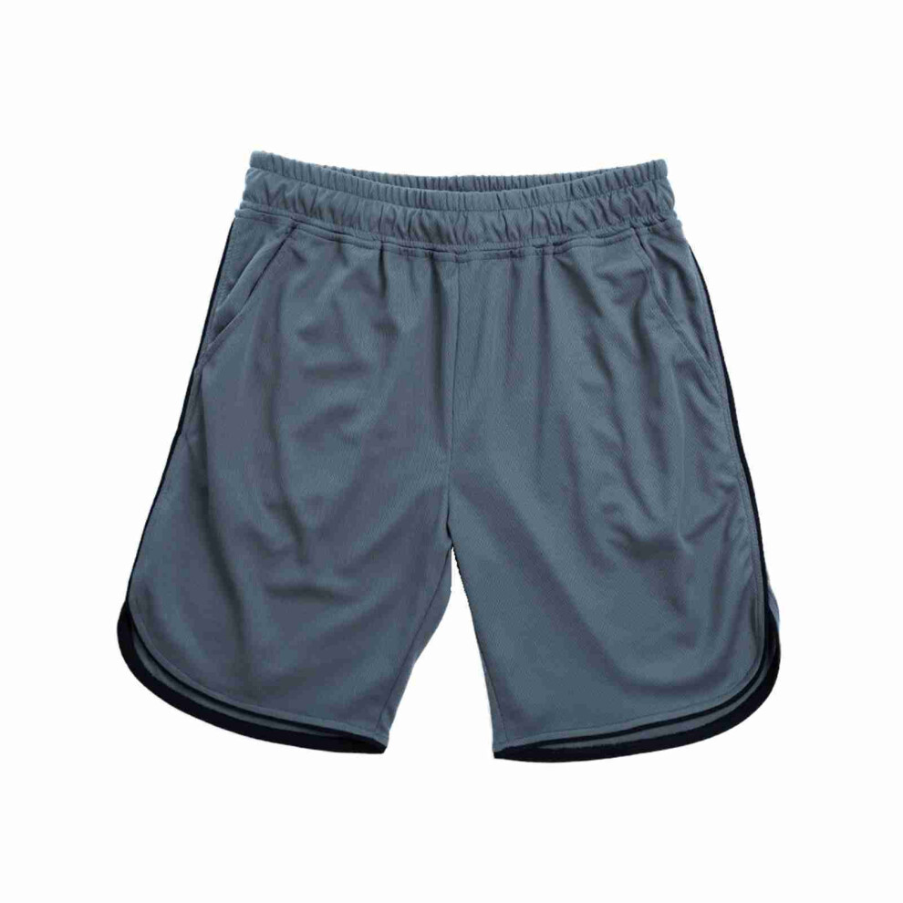 Men Quick Drying Fitness Shorts Gym Beach Workout with Pockets-image-OPC-PMMGT25-NEW