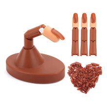 Reusable Acrylic Nail Practice Finger Model Kit