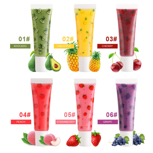 Exfoliating Lip Scrub Fruit Moisturizing Lip Balm 2