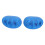 (Blue) 2pcs Toe Separator Large Friction 30 Meniscus Grid Corrector 1