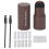(Natural Brown) Eyebrow Stamp Shaping Kit with Brushes Brown 1