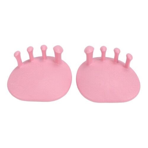(Pink) 2pcs Toe Separator Large Friction 30 Meniscus Grid Corrector 1