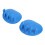 (Blue) 2pcs Toe Separator Large Friction 30 Meniscus Grid Corrector 3