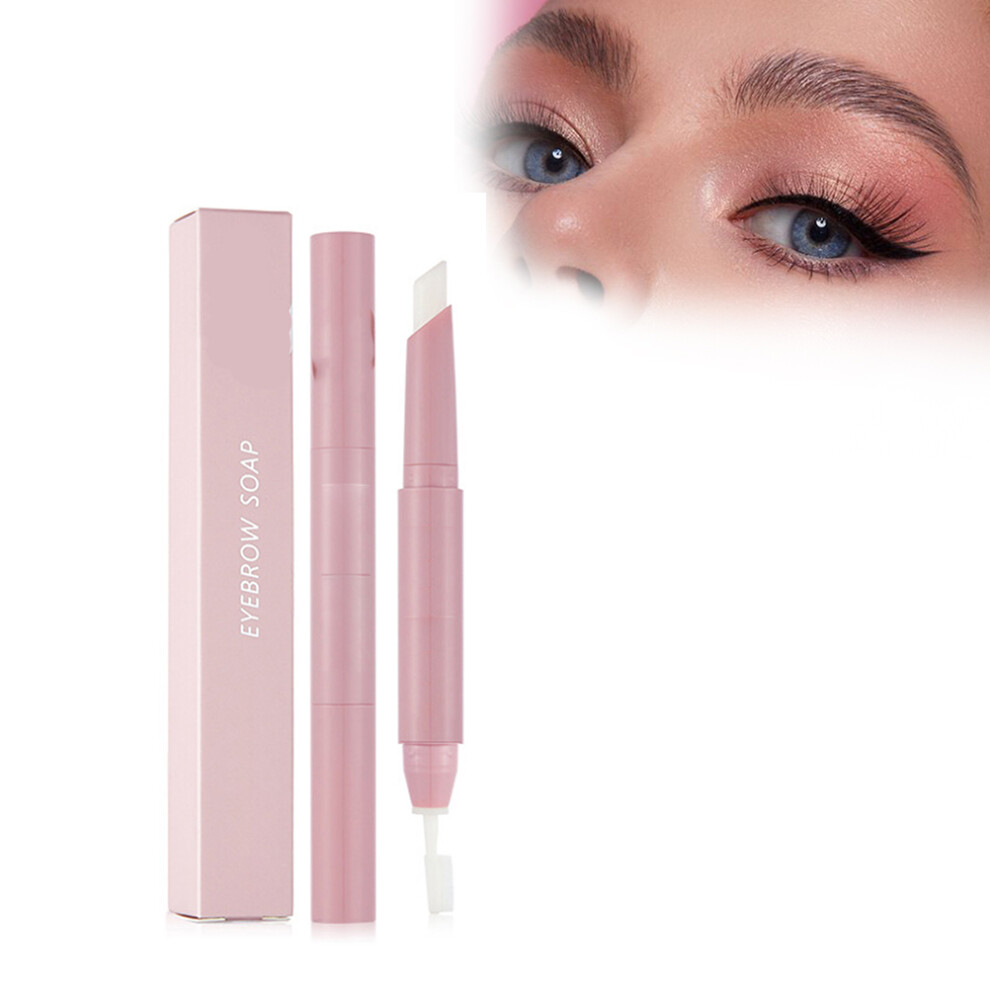 Cream Eyebrow Wax Pen Double Headed Shaping Long Lasting Styling Gel