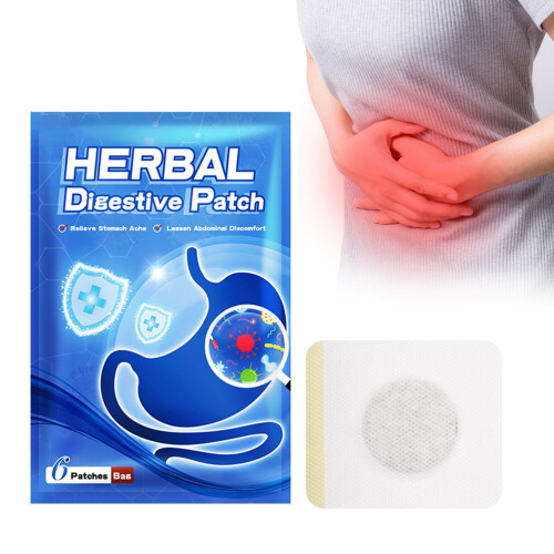 6pcs Chinese Herbal Stomachache Digestive Patches