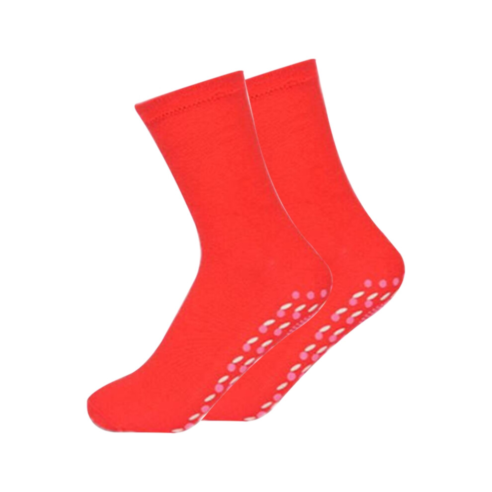 Thermal Moxibustion Massage Socks Foot Circulation Magnetic Health
