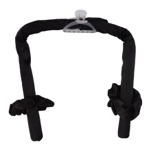 (Black) Hitzefreie Lockenwickler, Schaumstoff-Band, schwarz
