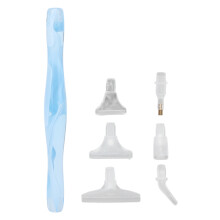(Light Blue) Nail-Art Strass-Bohrstift 6 Köpfe DIY Diamant Kunst Rosa