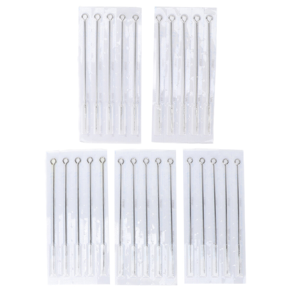 100pcs Mixed Tattoo Needles Round Shader 5 Sizes 1RL 3RL 5RL 7RL 9RL