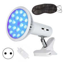 (EU Plug) Lampada LED Terapia Luce Blu Acne Ittero 110-240V EU
