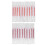 Baumwoll-Pinsel Lip Glaze Set Pfirsich Lippenstift 5